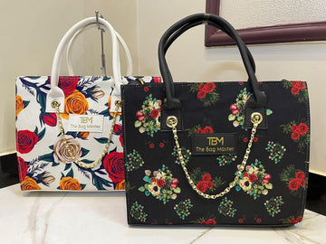 Women's Canvas Printed Tote Bag