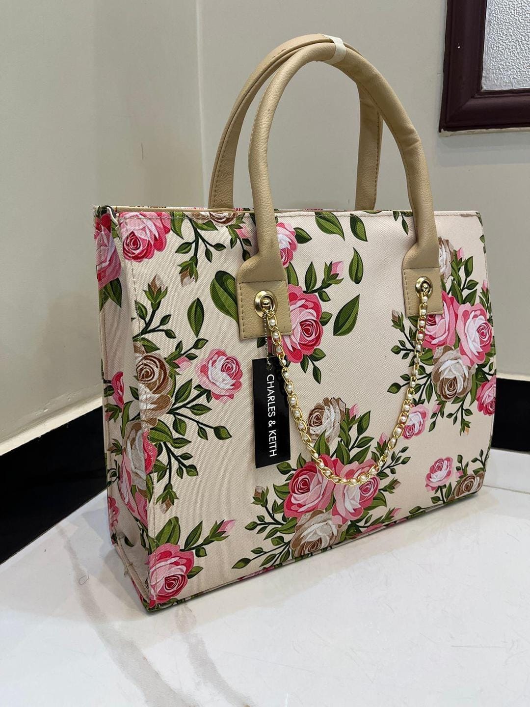Women's Canvas Printed Tote Bag