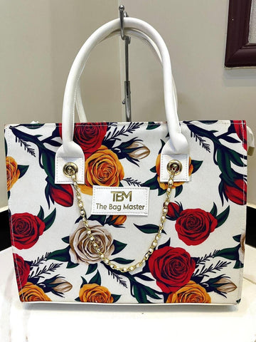 Women's Canvas Printed Tote Bag