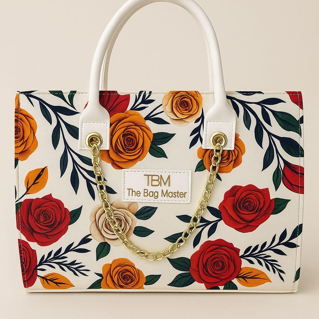 Women's Canvas Printed Tote Bag