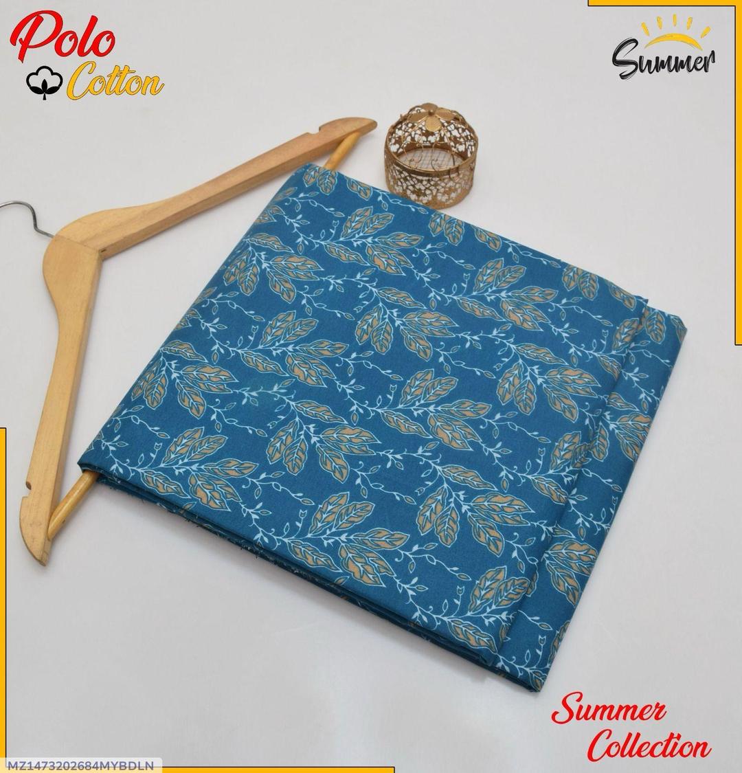 2 Pcs Women's Unstitched Printed Suit
